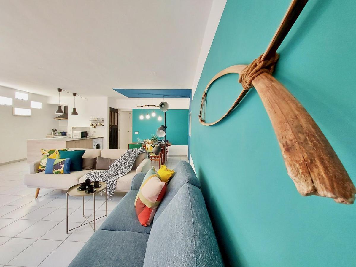 푼타델히달고 Casa Ana Con Jardin 아파트 외부 사진